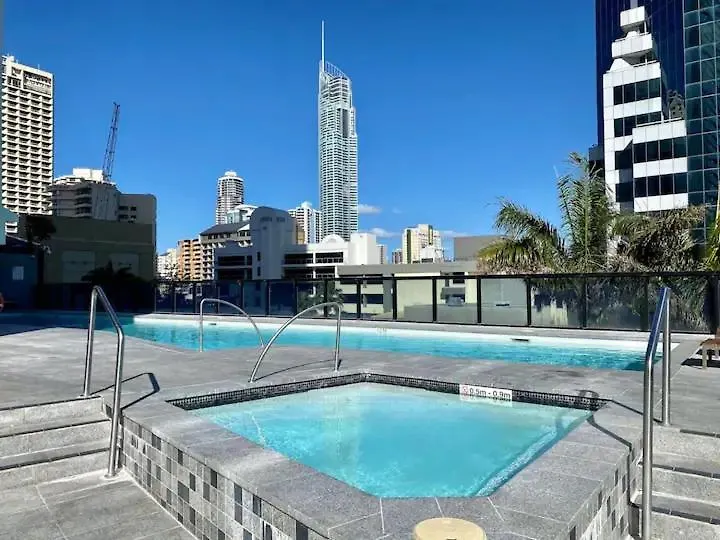Ocean View Urban Spa Apartment Surfers Paradise Gold Coast